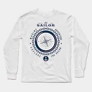 nautical t-shirt Long Sleeve T-Shirt